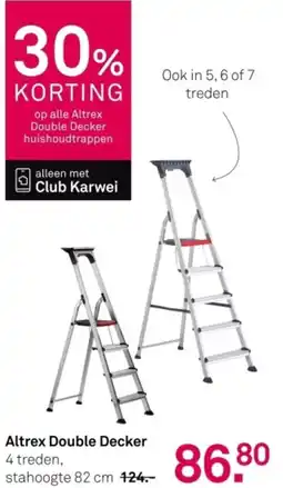 Karwei Altrex Double Decker aanbieding