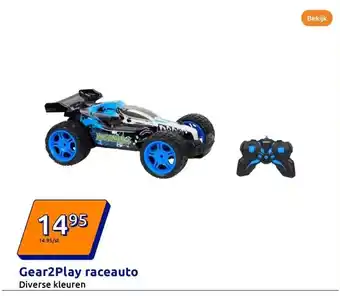 Action Gear2Play raceauto aanbieding