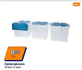 Action Opbergboxen aanbieding