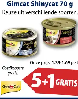 Huisdier Voordeelshop Gimcat Shinycat 70 g aanbieding