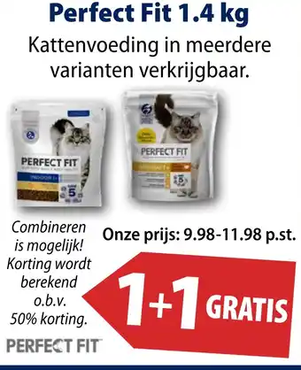 Huisdier Voordeelshop Perfect Fit 1.4 kg aanbieding
