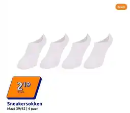Action Sneakersokken aanbieding