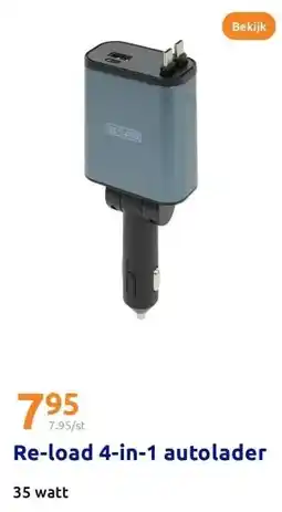 Action Re-load 4-in-1 autolader aanbieding