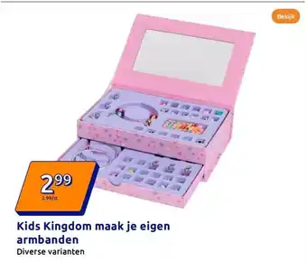 Action Kids Kingdom maak je eigen armbanden aanbieding