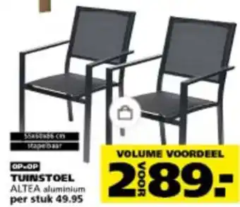 Ranzijn TUINSTOEL aanbieding