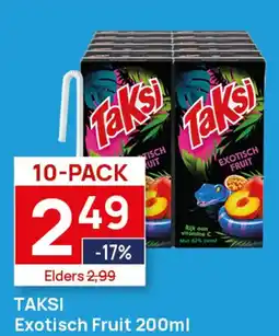 Butlon Taks exotisch fruit aanbieding