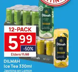 Butlon Dilmah ice tea aanbieding