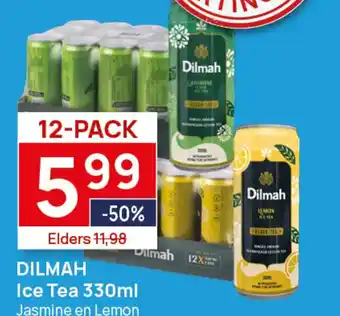 Butlon Dilmah ice tea aanbieding
