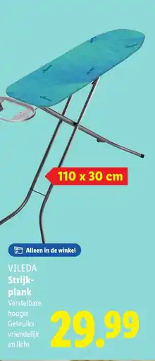 Lidl VILEDA Strijk plank aanbieding