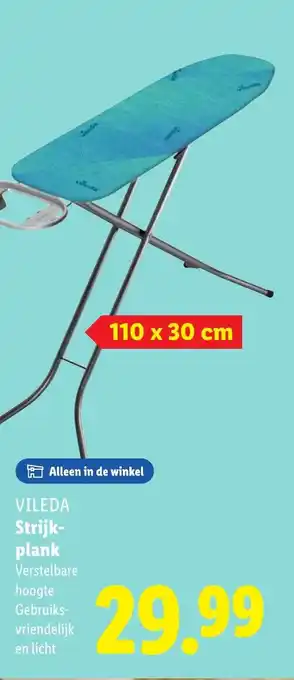 Lidl VILEDA Strijk plank aanbieding