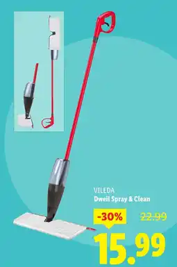 Lidl VILEDA Dweil Spray & Clean aanbieding