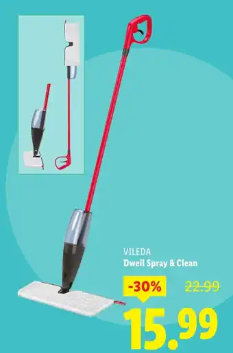 Lidl VILEDA Dweil Spray & Clean aanbieding