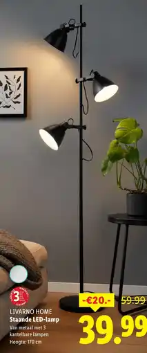 Lidl LIVARNO HOME Staande LED-lamp aanbieding