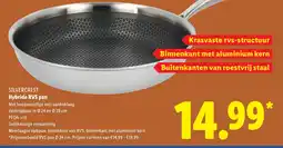 Lidl Silvercrest Hybride RVS pan aanbieding