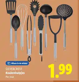 Lidl Silvercrest keukenhulpjes aanbieding