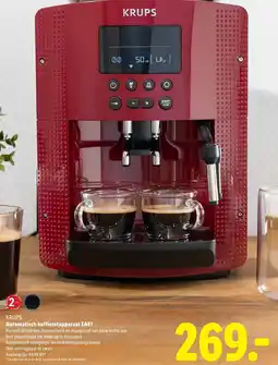 Lidl KRUPS Automatisch koffiezetapparaat EA81 aanbieding