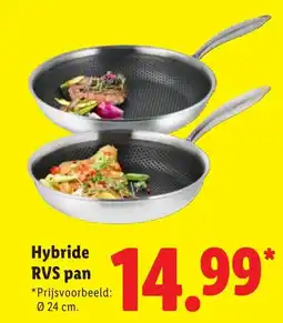 Lidl Hybride RVS pan aanbieding
