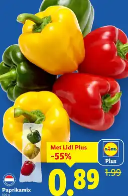 Lidl Paprikamix aanbieding