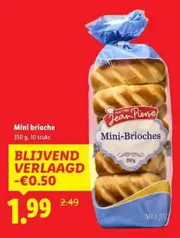 Lidl Mini brioche aanbieding