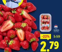 Lidl Aardbeien aanbieding