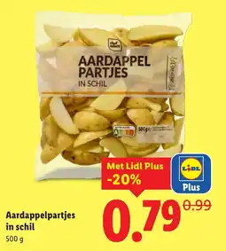 Lidl Aardappelpartjes in schil aanbieding