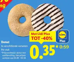 Lidl Donut aanbieding