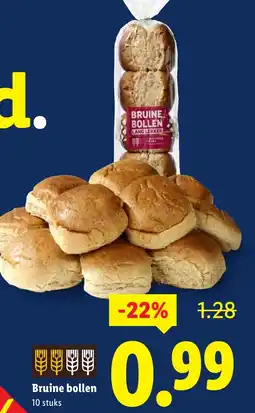 Lidl Bruine bollen aanbieding