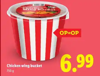 Lidl Chicken wing bucket aanbieding