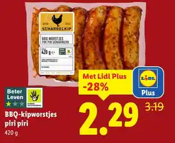 Lidl BBQ-kipworstjes piri piri aanbieding