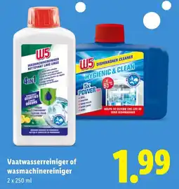 Lidl Vaatwasserreiniger of wasmachinereiniger aanbieding