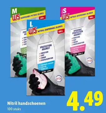 Lidl Nitril handschoenen aanbieding