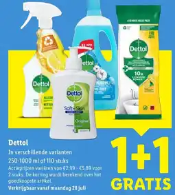 Lidl Dettol aanbieding