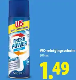 Lidl WC-reinigingsschuim aanbieding