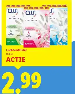 Lidl Luchtverfrisser aanbieding