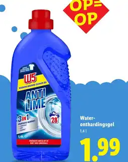 Lidl Water onthardingsgel aanbieding