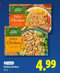 Lidl Pulled chicken aanbieding