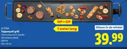 Lidl ALPINA Teppanyaki grill aanbieding