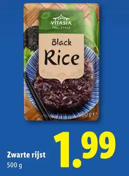 Lidl Zwarte rijst aanbieding