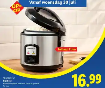 Lidl Silvercrest Rijstkoker aanbieding