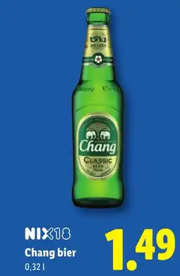 Lidl Chang bier aanbieding
