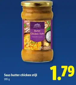 Lidl Saus butter chicken stijl aanbieding