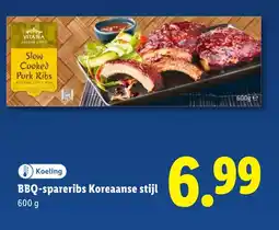 Lidl BBQ-spareribs Koreaanse stijl aanbieding