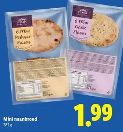 Lidl Mini naanbrood aanbieding