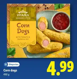 Lidl Corn dogs aanbieding