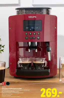 Lidl Krups Automatisch koffiezetapparaat EA81 aanbieding
