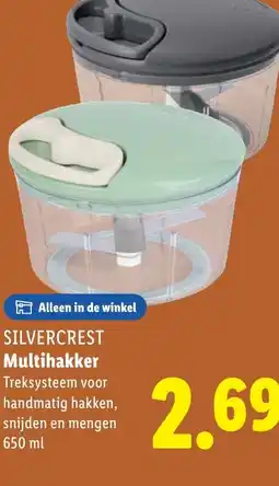 Lidl Silvercrest multihakker aanbieding