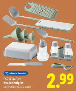 Lidl Fackelmann keukenhulpjes aanbieding