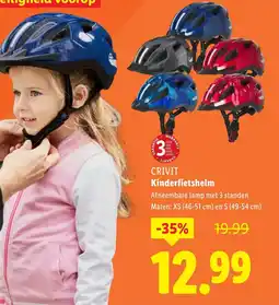 Lidl CRIVIT Kinderfietshelm aanbieding