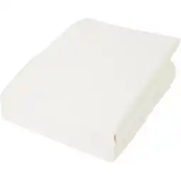 Action Mousseline dekbedovertrek - wit aanbieding