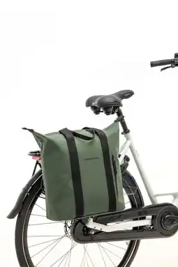 ANWB New Looxs Fietstas Odense Kota 24 Liter Groen aanbieding